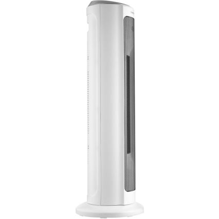 Sencor - Ventilator s keramičnim grelcem 2200W/230V Wi-Fi bela + daljinski upravljalnik
