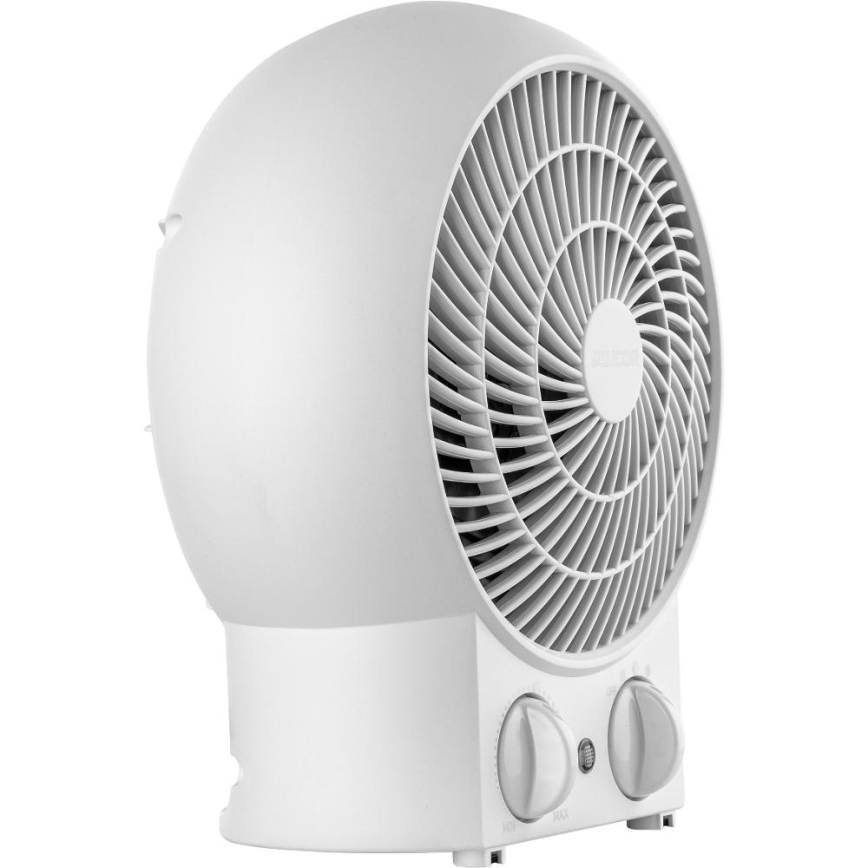 Sencor - Ventilator z grelnim elementom 1200/2000W/230V bela