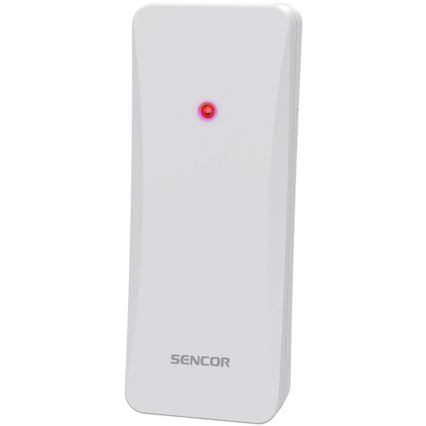 Sencor - Vremenska postaja z barvnim LCD zaslonom 3xAAA + 2xAA bela