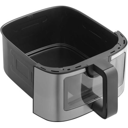 Sencor - Cvrtnik na vroč zrak 9 l 1700W/230V črna/mat krom