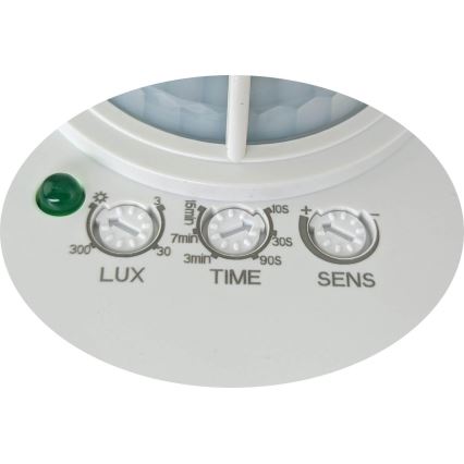Senzor gibanja 360° 1200W/230V bela