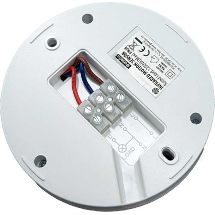 Senzor gibanja 360° 1200W/230V bela