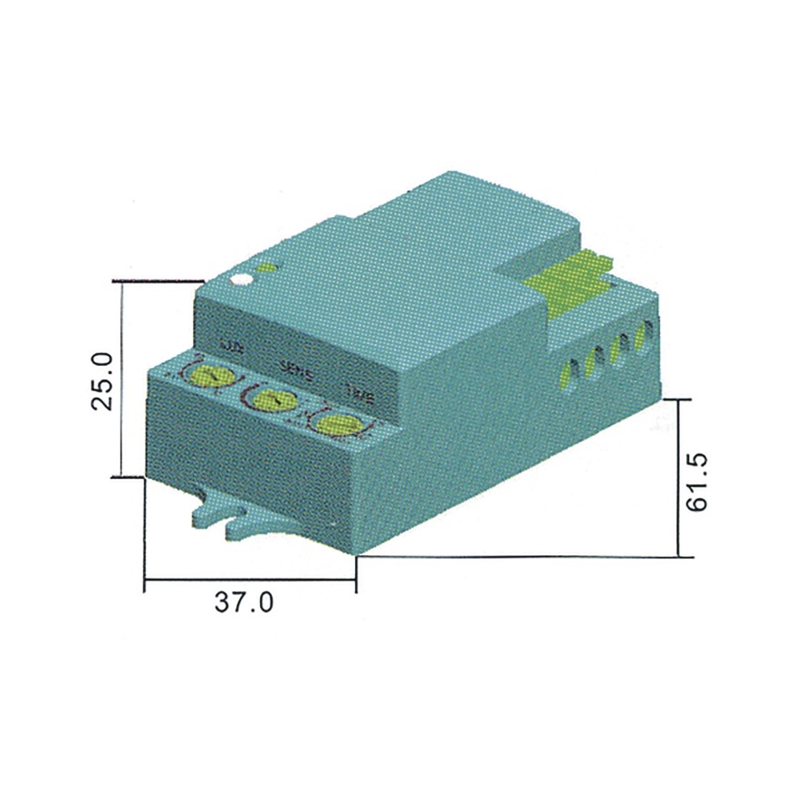 Senzor gibanja mikrovalovni MW B 360° 1200W/230V bela