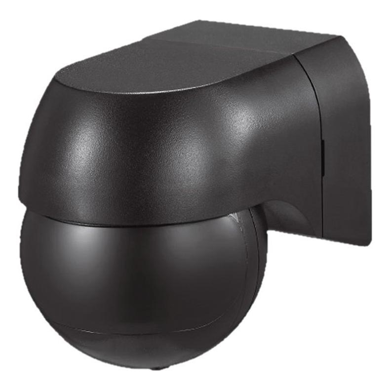 Senzor gibanja PIR 180° 400W/230V IP44 črna