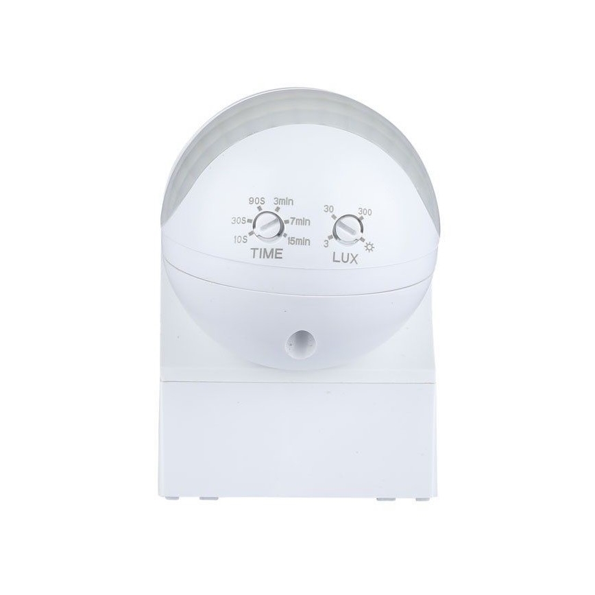 Senzor gibanja PIR 180° 800W/230V IP44 bela