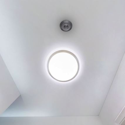 Senzor gibanja stropna PIR 360° 1000W/230V črna