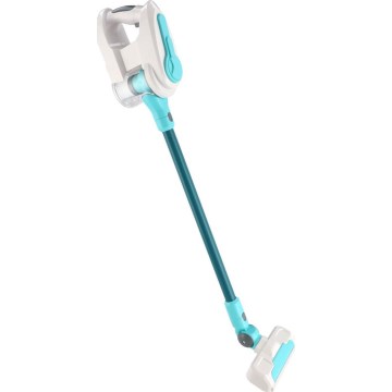 Sesalnik na palico z zvočnimi učinki, deluje na 4 AA baterije.