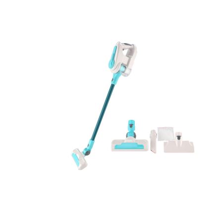 Sesalnik na palico z zvočnimi učinki, deluje na 4 AA baterije.