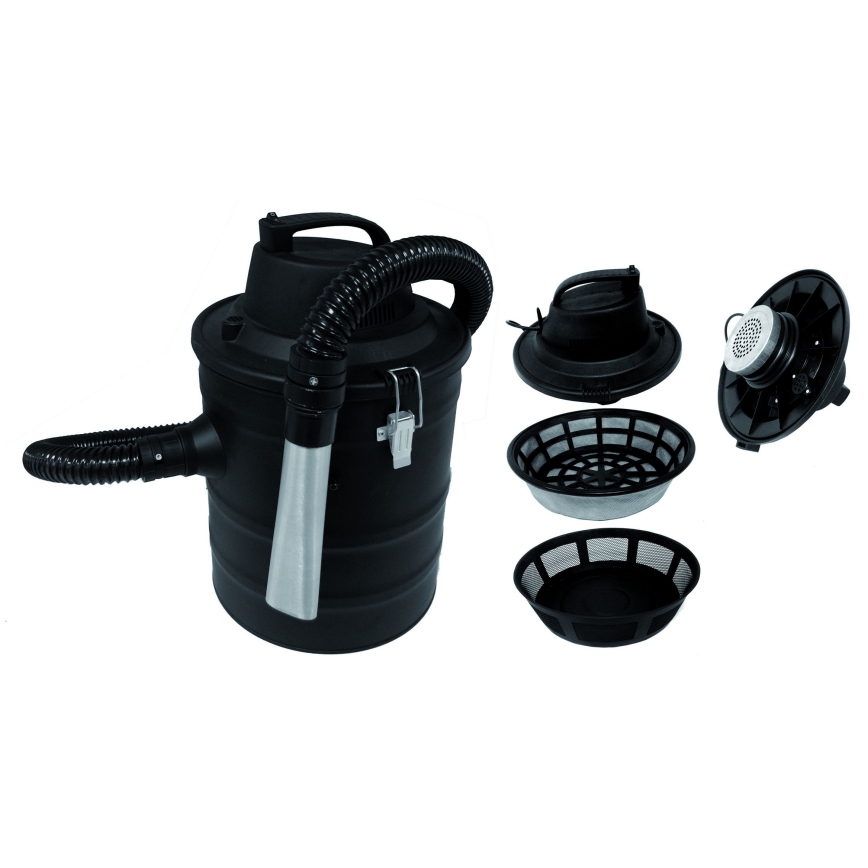 Sesalnik pepela 18 l 1200W/230V črne barve