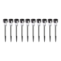 SET 10x LED solarna svetilka LED/0,06W/1,2V 6000K IP44 40 mAh