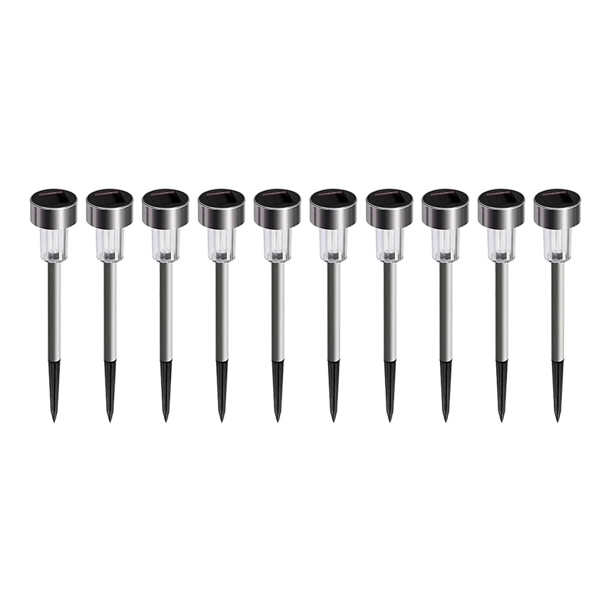 SET 10x LED Solarna svetilka LED/0,06W/1,2V 6000K IP44