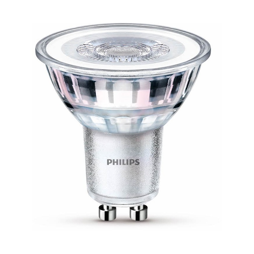 SET 10x LED Žarnica Philips GU10/4,6W/230V 2700K