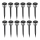 SET 12x LED Solarna svetilka LED/0,06W/1,2V 1xAA 6500K IP44 100 mAh
