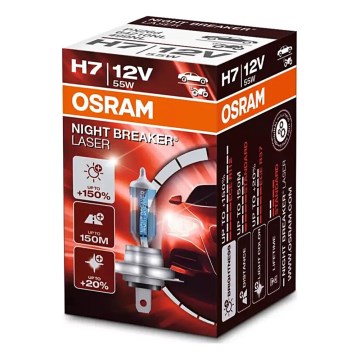 SET 2x Avto žarnica NIGHT BREAKER H7 PX26d/55W/12V - Osram
