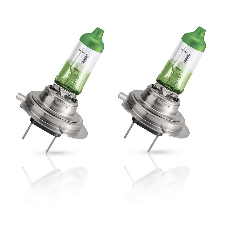 SET 2x Avto žarnica Philips COLOR VISION 12972CVPGS2 H7 PX26d /55W/12V 3350K