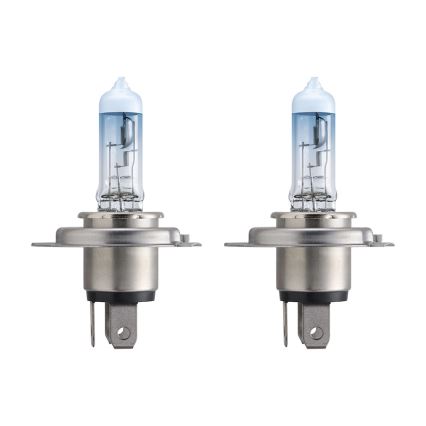 KOMPLET 2x Avtožarnica Philips WHITEVISION 12342WHVSM H4 PX26d/60W/55W/12V
