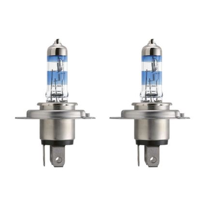 SET 2x Avtožarnica Philips RACINGVISION 12342RVS2 H4 P43t-38/55W/12V 3500K