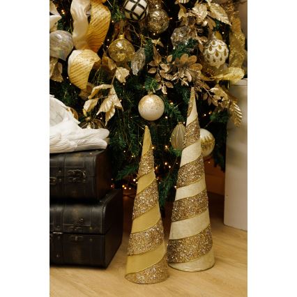 SET 2x Božična dekoracija 40/50 cm drevo