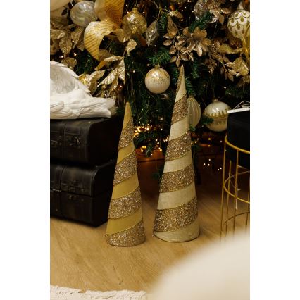 SET 2x Božična dekoracija 40/50 cm drevo