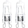 SET 2x Industrijska žarnica G9/40W/230V 2700K - Aigostar