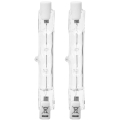 SET 2x Industrijska žarnica J78 R7s/120W/230V 2900K - Aigostar