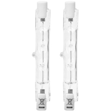 SET 2x Industrijska žarnica J78 R7s/120W/230V 2900K - Aigostar