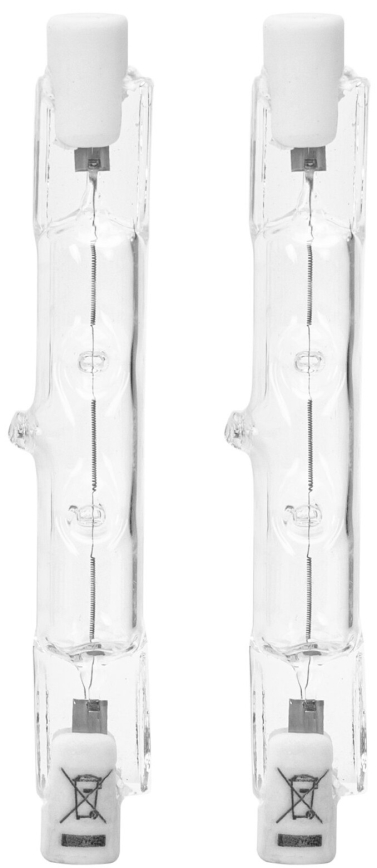 SET 2x Industrijska žarnica J78 R7s/80W/230V 2900K - Aigostar