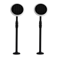 SET 2x LED Nastavljiv solarna svetilka GARDEN LED/3W/5V 42-80 cm 3000K IP65 1000 mAh