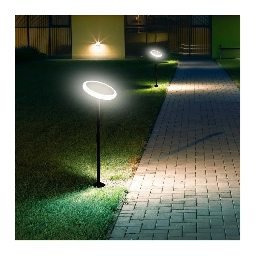 SET 2x LED Nastavljiv solarna svetilka GARDEN LED/3W/5V 42-80 cm 4000K IP65