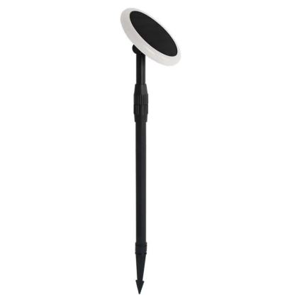 SET 2x LED Nastavljiv solarna svetilka GARDEN LED/3W/5V 42-80 cm 4000K IP65
