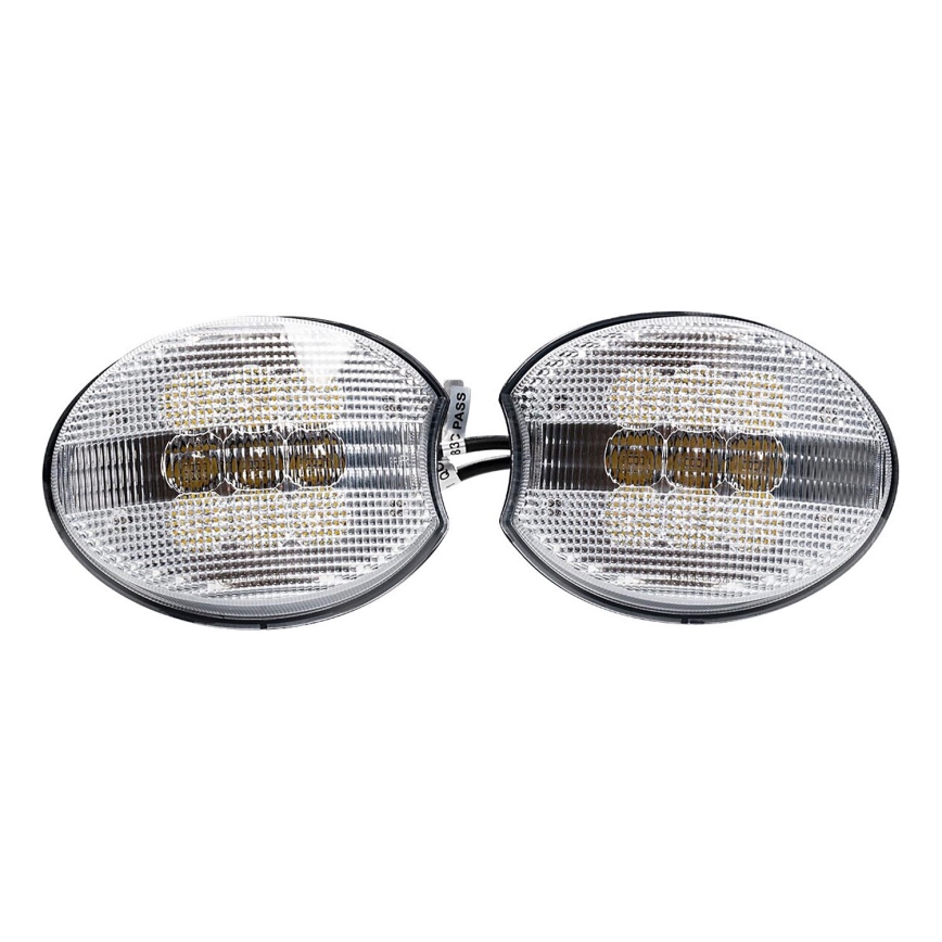 SET 2x LED Reflektor za traktor JOHN DEER LED/45W/10-30V IP69 5700K