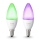 SET 2x LED RGB Zatemnitvena žarnica Philips Hue White And Color Ambiance E14/6W/230V 2200-6500K