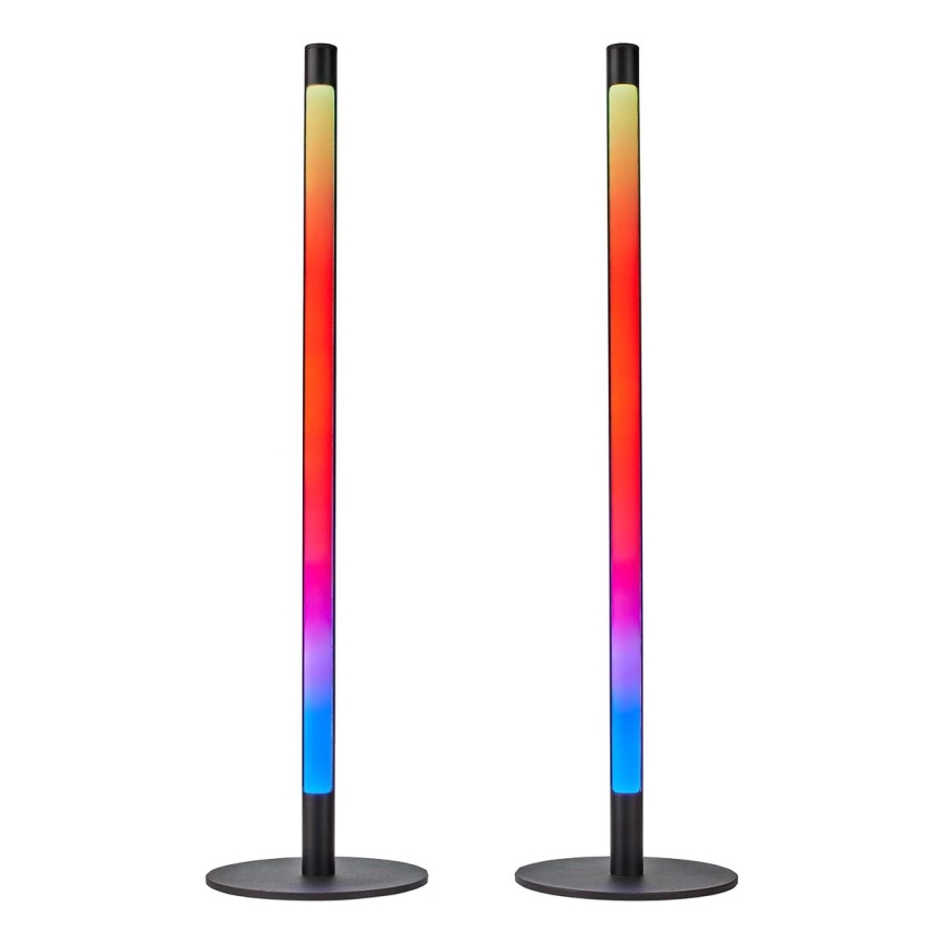 SET 2x LED RGBIC Zatemnitvena namizna svetilka SmartLife LED/36W/230V 55 cm 2700-6500K Wi-Fi Tuya + Daljinski upravljalnik