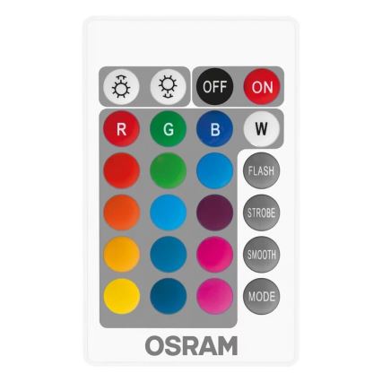 SET 2x LED RGBW Zatemnitvena žarnica B38 E14/4,9W/230V 2700K + Daljinski upravljalnik - Osram