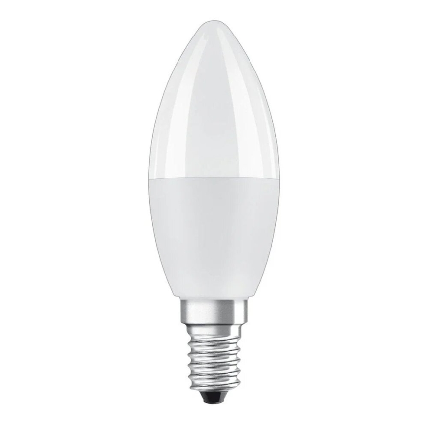 SET 2x LED RGBW Zatemnitvena žarnica B38 E14/4,9W/230V 2700K + Daljinski upravljalnik - Osram
