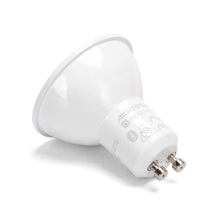 SET 2x LED RGBW Zatemnitvena žarnica MESH Pametni GU10/6,5W/230V 2700-6500K - Aigostar