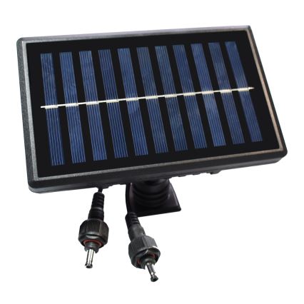 SET 2x LED Solarna viseča svetilka s senzorjem za mrak LED/6W/3,7V 2000 mAh IP44 + Daljinski upravljalnik
