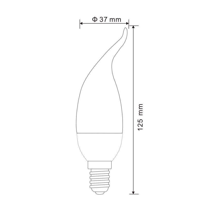 SET 2x LED Žarnica E14/3W/230V 3000K - Globo