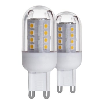 SET 2x LED Žarnica G9/2,5W 3000K - Eglo 11461