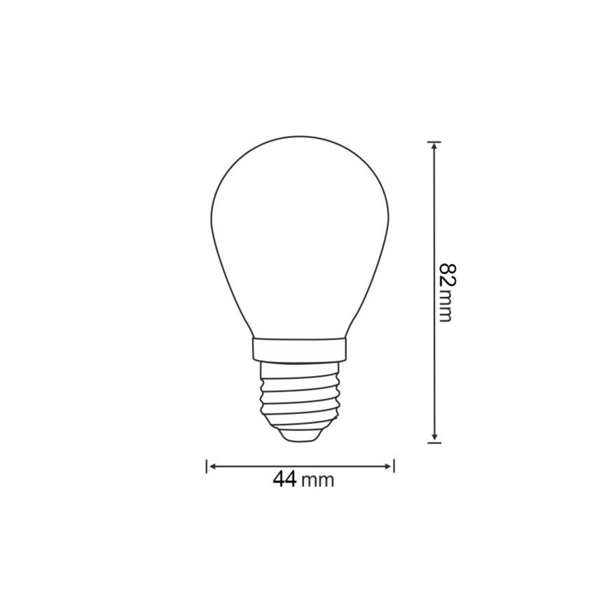 SET 2x LED Žarnica PARTY E27/0,3W/36V zelena