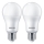 SET 2x LED Žarnica Philips A67 E27/13W/230V 4000K