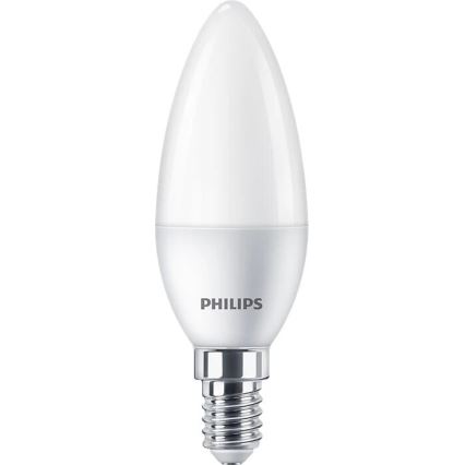 SET 2x LED Žarnica Philips B35 E14/5W/230V 4000K