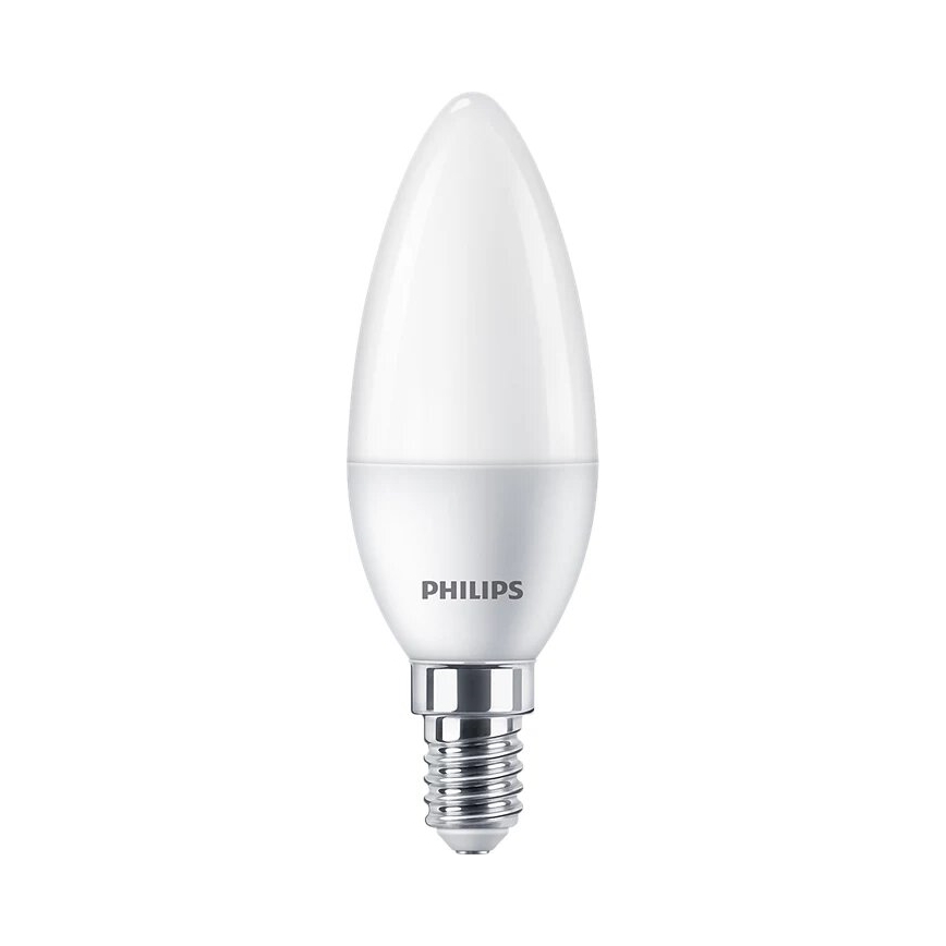 SET 2x LED Žarnica Philips B35 E14/5W/230V 4000K