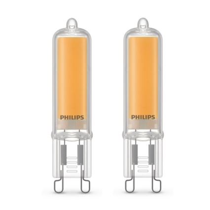 SET 2x LED Žarnica Philips G9/3,5W/230V 2700K