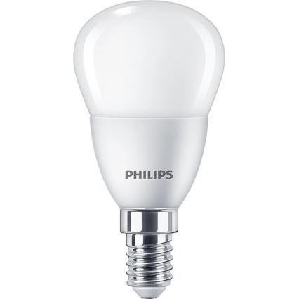 SET 2x LED Žarnica Philips P45 E14/5W/230V 4000K