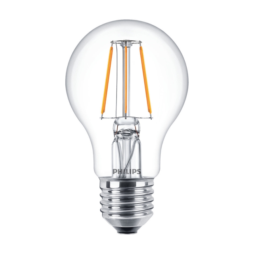 SET 2x LED Žarnica VINTAGE Philips A60 E27/4,3W/230V 2700K