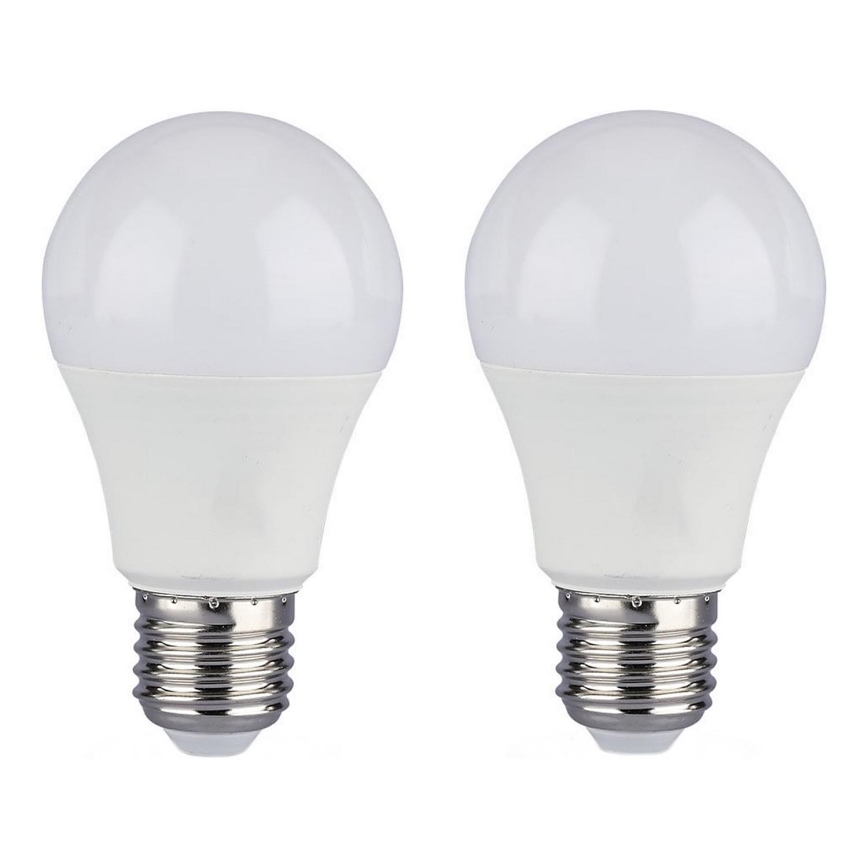 SET 2x LED Zatemnitvena žarnica A60 E27/9W/230V 4000K