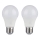 SET 2x LED Zatemnitvena žarnica A60 E27/9W/230V 4000K