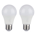 SET 2x LED Zatemnitvena žarnica A60 E27/9W/230V 6400K