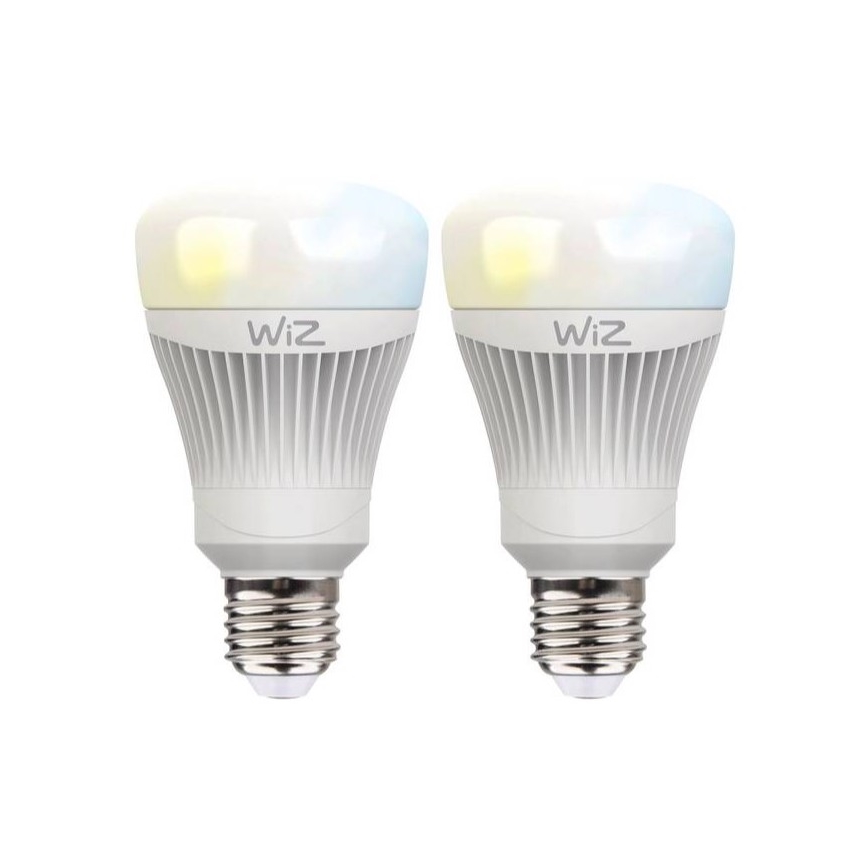 SET 2x LED Zatemnitvena žarnica E27/11,5W/230V 2700-6500K Wi-Fi - WiZ